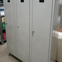 Armadietto spogliatoio 3 posti norma haccp