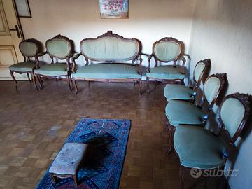 Serie sedie e divanetto primo '900