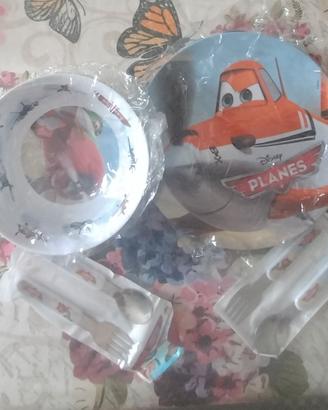 Set piatti plastica per bambini Disney