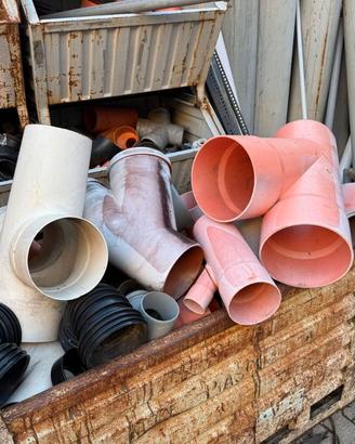 PLASTICA PER IMPIANTI DI IDRAULICA  (CURVE SIFONI