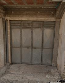 Portone ferro zincato