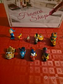 Nove statuette gli animatosi 