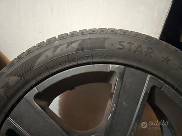 gomme invernali  complete di cerchi in lega