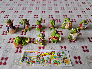 Sorprese Kinder Ferrero anni '90 Coccodritti