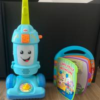 Fisherprice aspirapolvere e libro