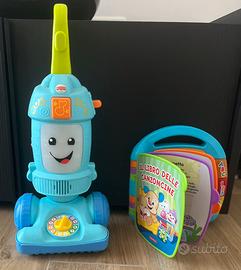 Fisherprice aspirapolvere e libro