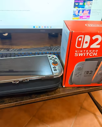 Nintendo Switch 2 completo come nuovo Mario kart 8