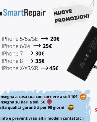 Batterie iphone nuove