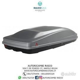 BOX BAULE PORTATUTTO SPARK 480 ECO COLORE SILVER M