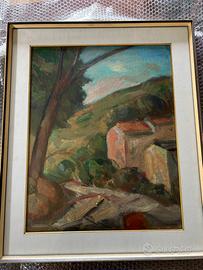 Quadro a colori paesaggio