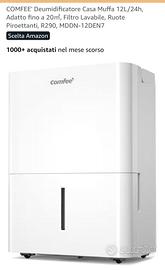 Deumidificatore Comfee 12 Litri 