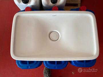 Lavabo appoggio DURAVIT c/ piletta ceramica