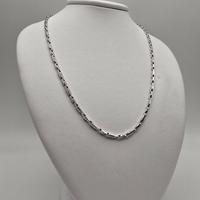 Collana Uomo Oro Bianco 18 Kt