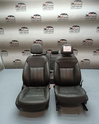 Set sedile in pelle nera opel insignia sports tour