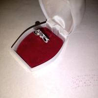 solitario damiani oro bianco 18kt