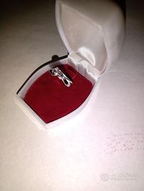 solitario damiani oro bianco 18kt