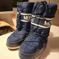 Moon boots blu scuro 31-34