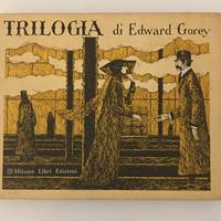 Trilogia di Edward Gorey Milano Libro vintage 1973