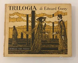 Trilogia di Edward Gorey Milano Libro vintage 1973