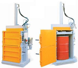 PRESSA OLEODINAMICA SCHIACCIA BIDONI FUSTI LATTE