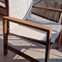 2 poltrone da esterno IKEA modello ÄPPLARÖ