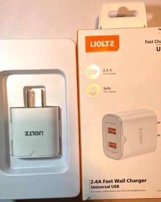 Alimentatore usb  PRESA AMERICA  U.S.A.   viaggio