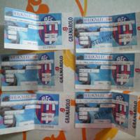 Biglietti calcio da collezione BOLOGNA