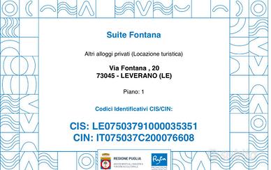 Casa Vacanza LOFT FONTANA via Fontana 20