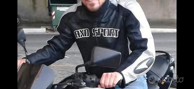 Giubbotto Moto AXO Sport - Vera Pelle - Taglia M