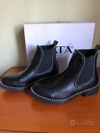 Stivaletti neri ragazza/donna