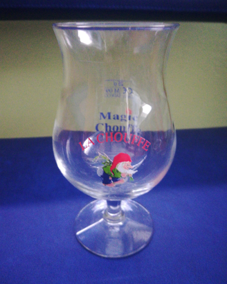 Bicchiere birra raro magic chouffe da collezione