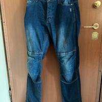Pantaloni jeans OJ da moto con protezioni tg 48