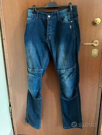 Pantaloni jeans OJ da moto con protezioni tg 48