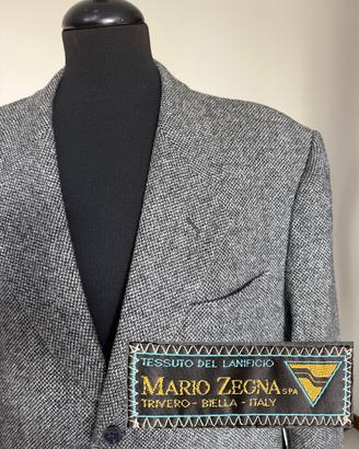 Giacca Tessuto Mario Zegna 100% Pura Lana Vergine