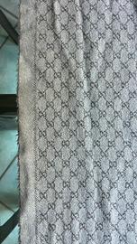 Sciarpa priginale gucci in tessuto jacquard