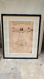 Quadro Uomo Vitruviano
