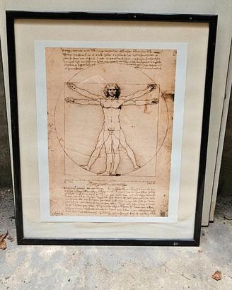 Quadro Uomo Vitruviano