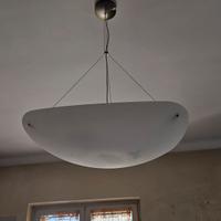 Lampadario Vistosi vetreria tre lampade e27