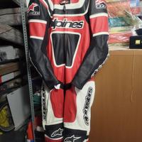 Tuta in pelle da moto Alpinestar