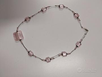 Collana in vetro di Murano 