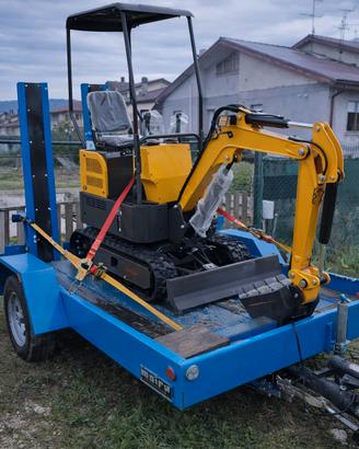 Miniescavatore micro escavatore tp13 10 quintali 