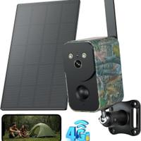 Xega 4G LTE Telecamera Esterno Solare con SIM