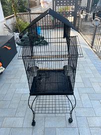 Gabbia per pappagalli/uccelli