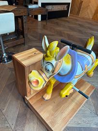 Giostrina antica restaurata funzionante