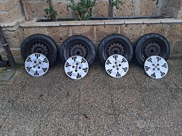 Cerchi completi Fiat Panda R13