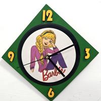 BARBIE - OROLOGIO DA PARETE IN LEGNO