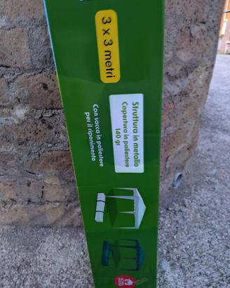 gazebo 3x3 estensibile 