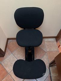 Sedia Cinius con schienale reclinabile