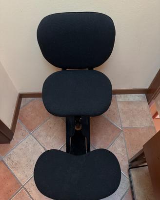 Sedia Cinius con schienale reclinabile