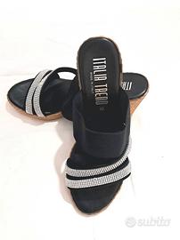 sandalo Donna 39 nuovo con zeppa 